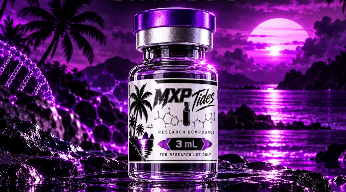 MXPTides research compounds vial